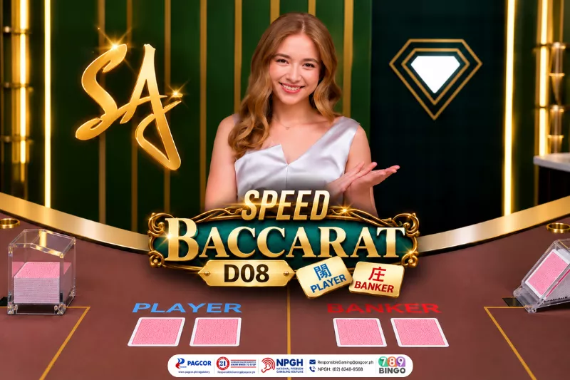 a live dealer on Speed Baccarat D08 by SA Gaming at 789Bingo