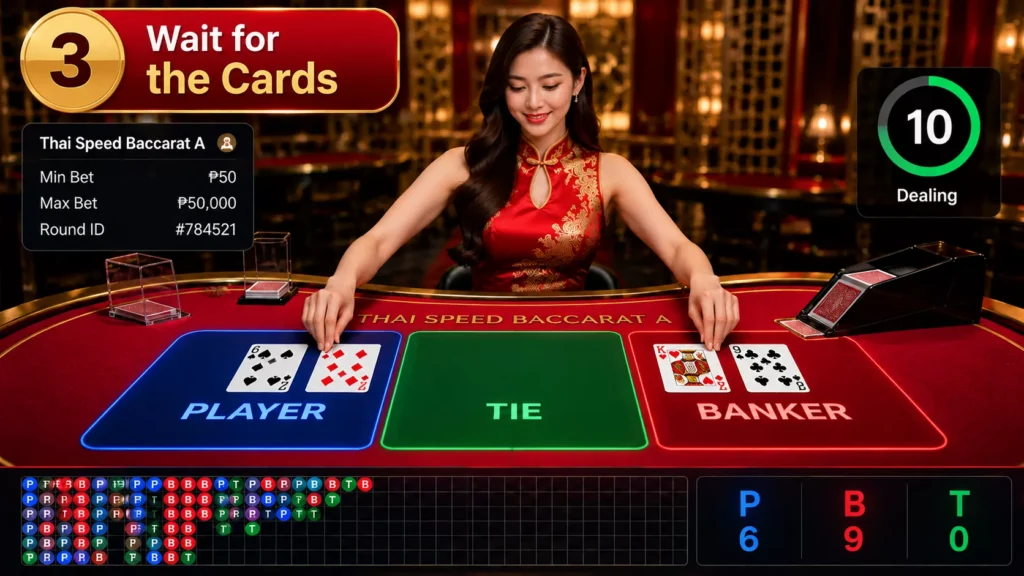 789Bingo, Live Casino Dealer, Baccarat Table, Thai Speed Baccarat C, Casino Cards. Baccarat Cards